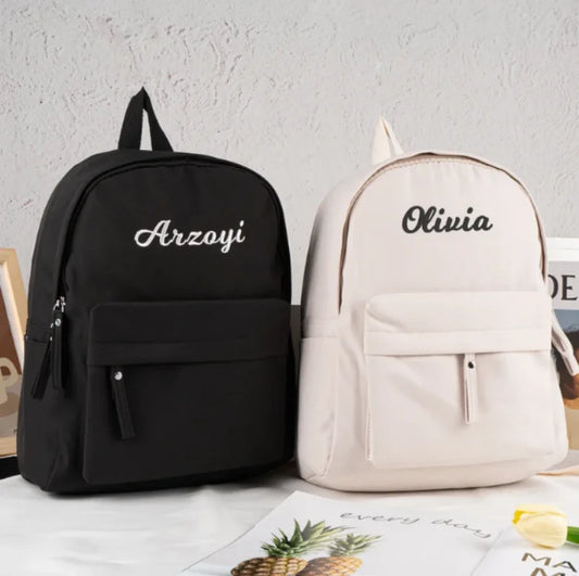 Mochila personalizada para niños, mochilas escolares con nombre bordado, bolsa de libros para niños, mochila para estudiantes, bolsa de pañales para niños pequeños, regalos