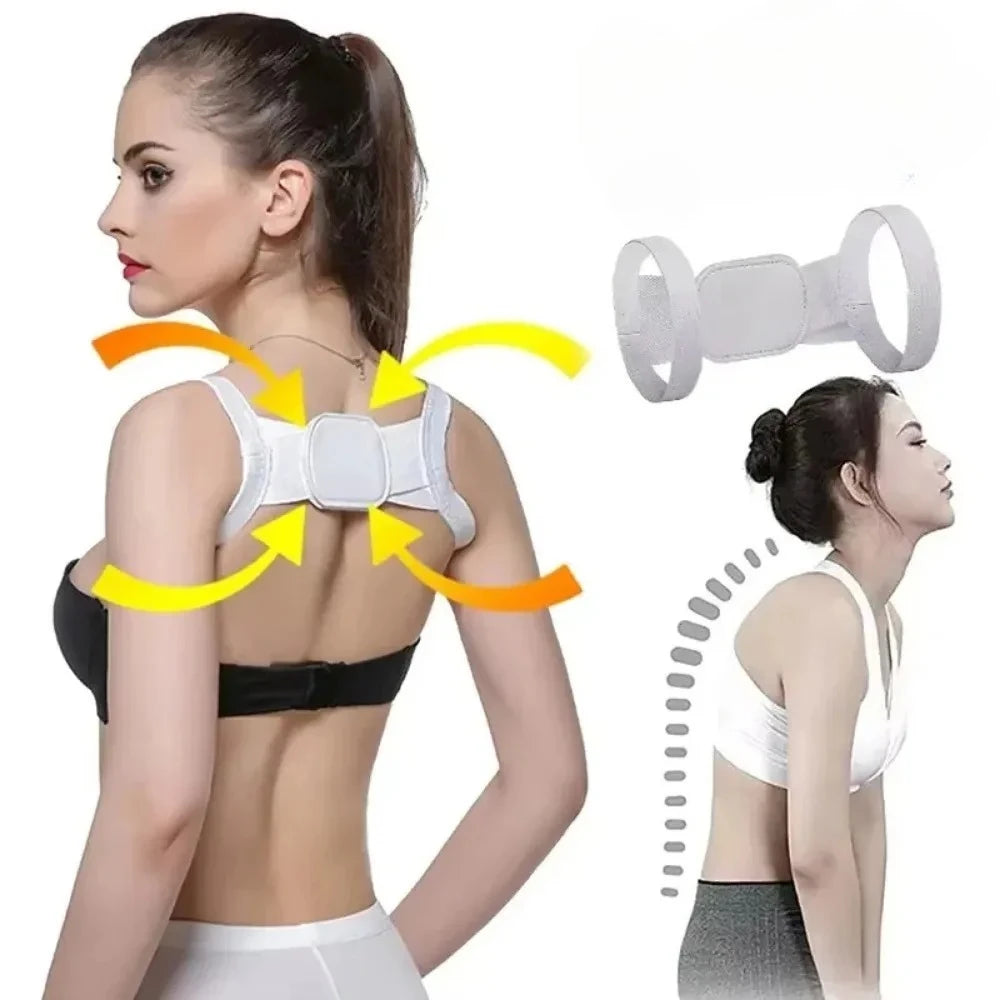 Corrector de postura ajustable Invisible que retya la espalda en la cama, soporte para hombres y mujeres, cuidado de la salud, Corrector de postura cattiva.Labubo.
