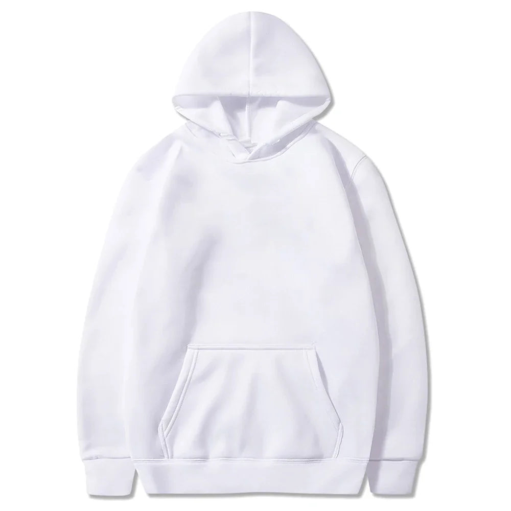 Sudaderas con capucha informales para hombre, sudaderas con capucha cálidas de lana para mujer, jerséis de primavera y otoño, sudaderas de gran tamaño de varios colores negros a la moda, Top