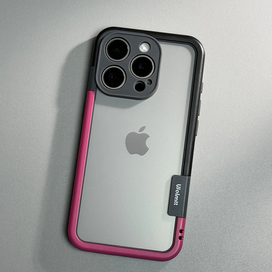 Funda de teléfono con marco de silicona suave a prueba de golpes para iPhone 17 Pro Max 13 14 15 16 Plus NoBack protección contra la disipación de calor cubierta de parachoques