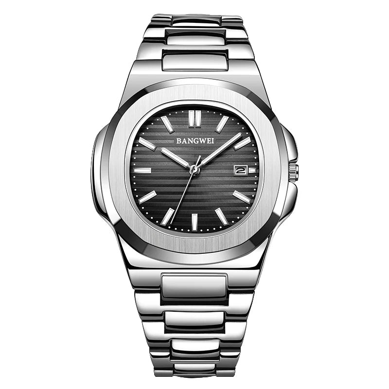 Reloj de buceo LIGE de lujo a la moda para hombre, reloj de fecha resistente al agua 30ATM, relojes deportivos, reloj de pulsera de cuarzo para hombre, reloj Masculino