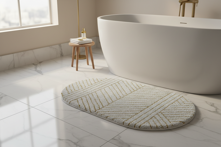 Alfombrilla de baño de lujo
