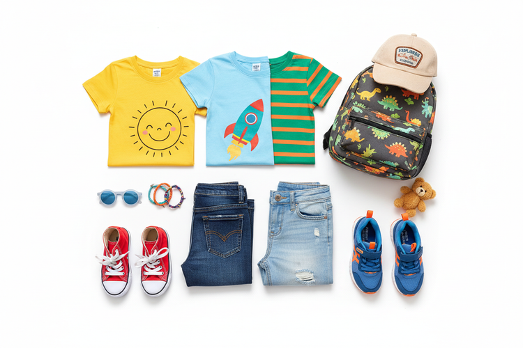 Moda Niños - Flat lay