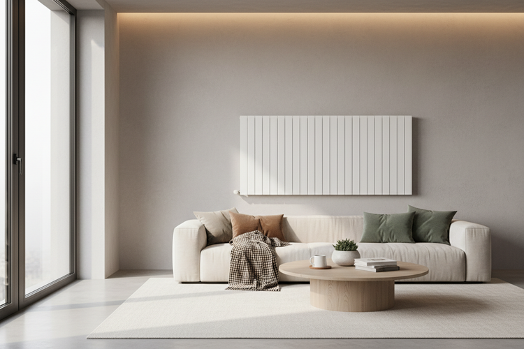 Radiador moderno blanco