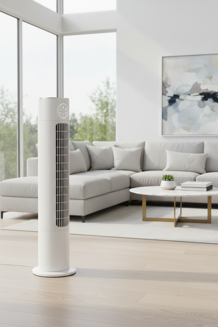 Ventilador de torre moderno