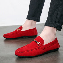 Men's loafers men's casual shoes, Korean style trendy cloth shoes, loafers, 2020 New