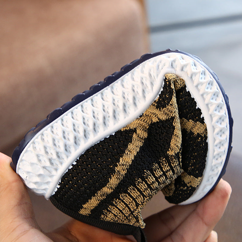 Children's Sneakers 2023 Autumn New Fashion Girl's Net Shoes Mesh Breathable Boys Shoes Coconut Shoes Baby Shoes