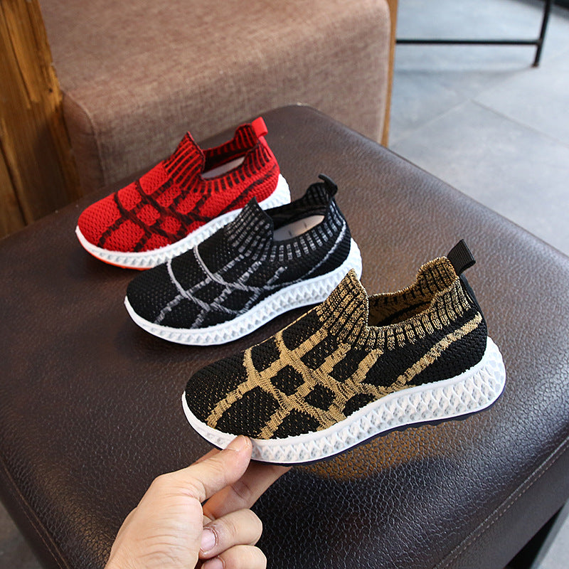 Children's Sneakers 2023 Autumn New Fashion Girl's Net Shoes Mesh Breathable Boys Shoes Coconut Shoes Baby Shoes
