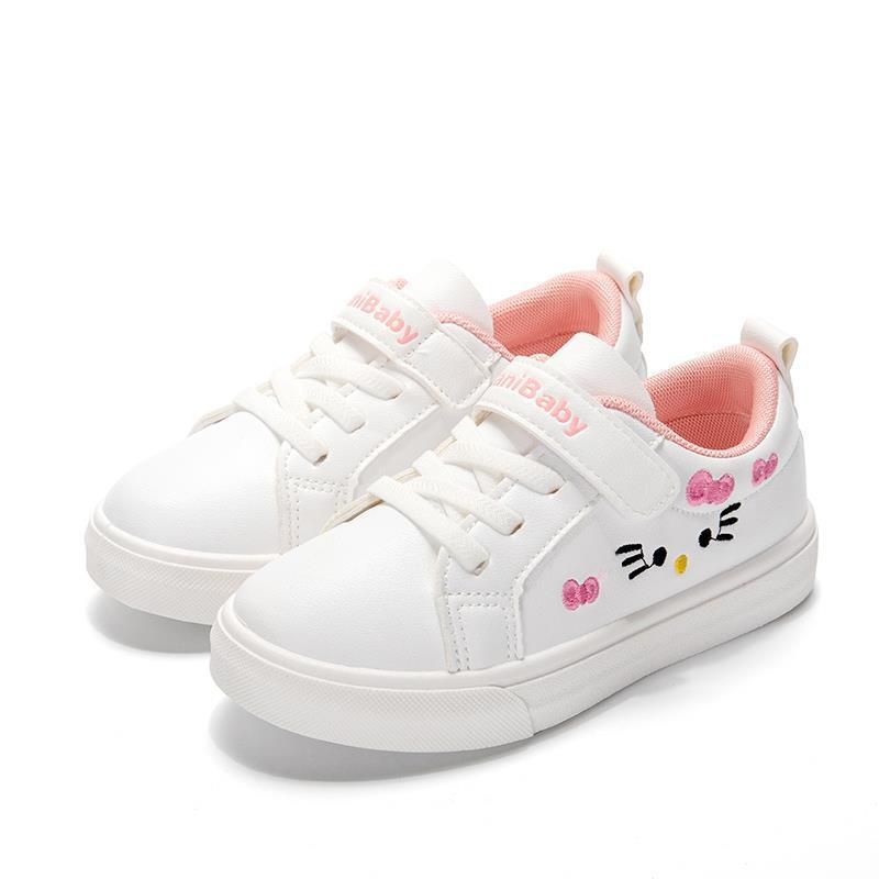 Girls 6 small white shoes Korean children's board shoes 11 single shoes primary school students fashion children's shoes 13 casual sneaker 15 years old