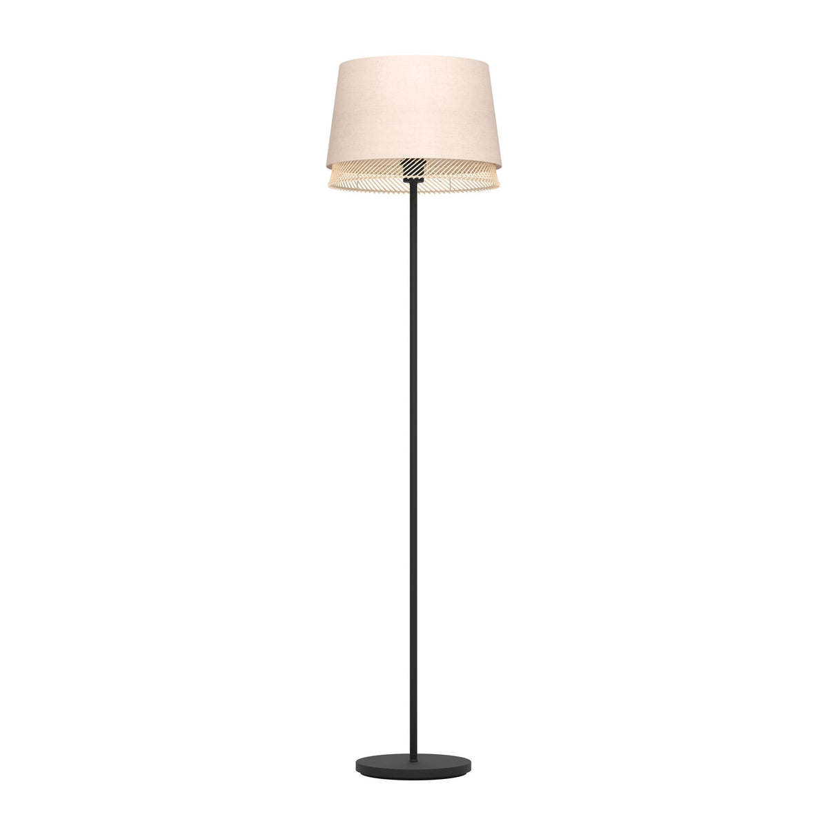 Eglo Tabley Lámpara de techo de estilo natural, adecuada para colocar