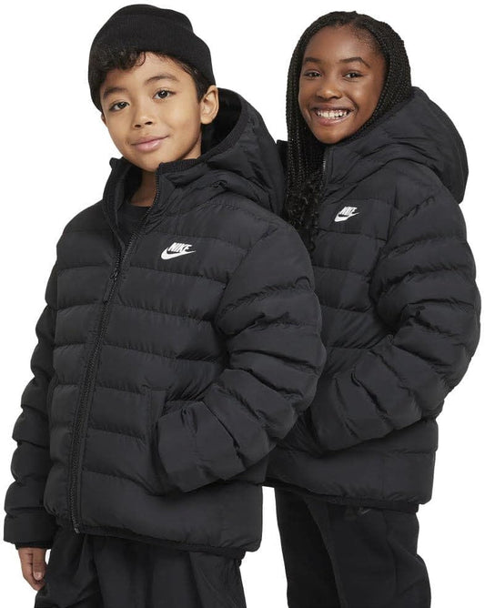NIKE K Nsw Low Synfl Jkt Adp Hip Length Hooded Jkt Unisex - Niños y jóvenes