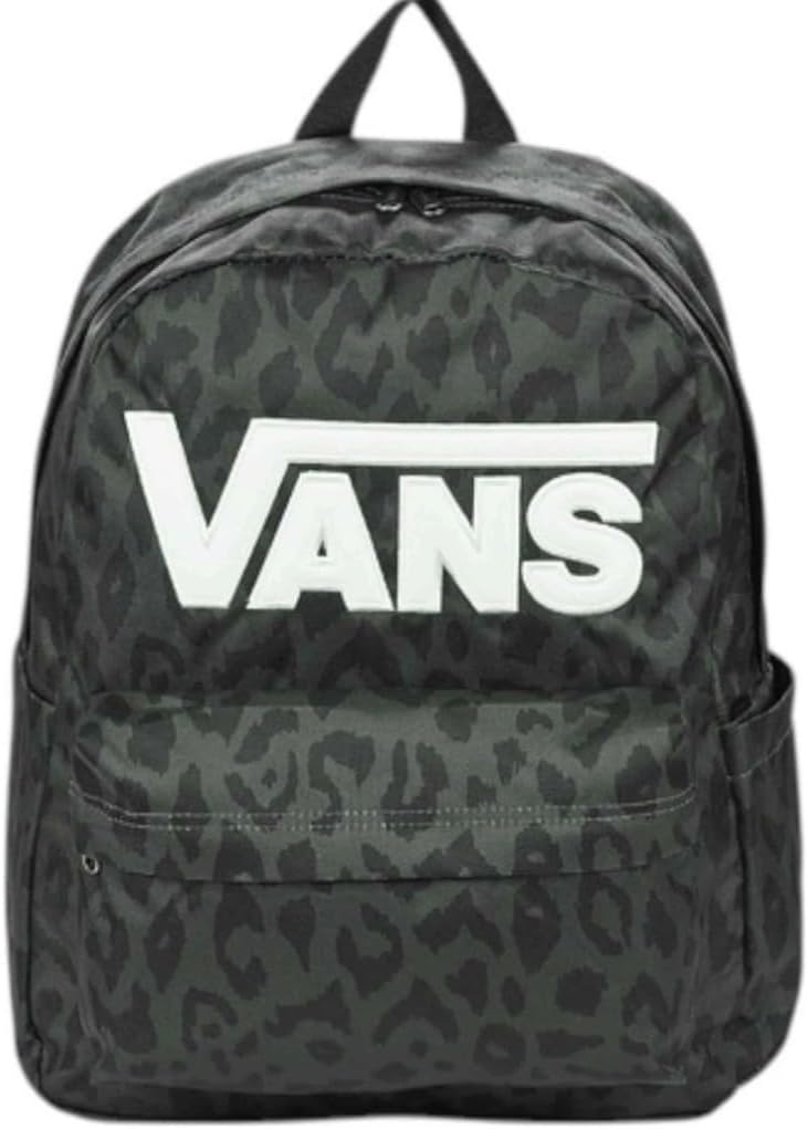 Vans MOCHILA OLD SKOOL DROP V PRINT GRIS CHARCOAL VN000H4ZH911 BACKPACK MACUTO BOLSA