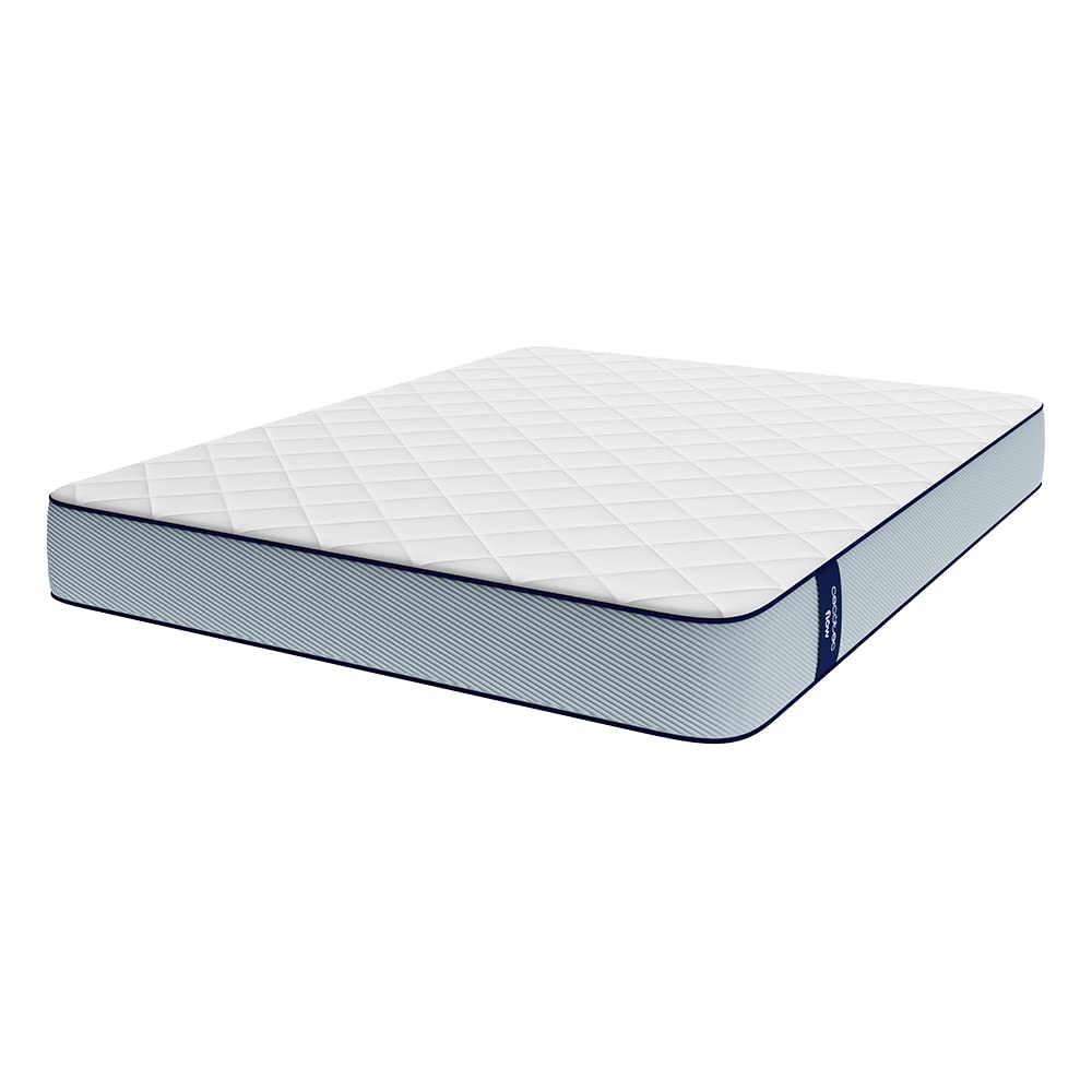 Cecotec Colchón Viscoelástico Flow PureVital 1900 Medida 90x190. Multicapa, Altura 21cm, Firmeza Alta, Núcleo FoamVital, Doble Cara Dual System para Invierno y Verano
