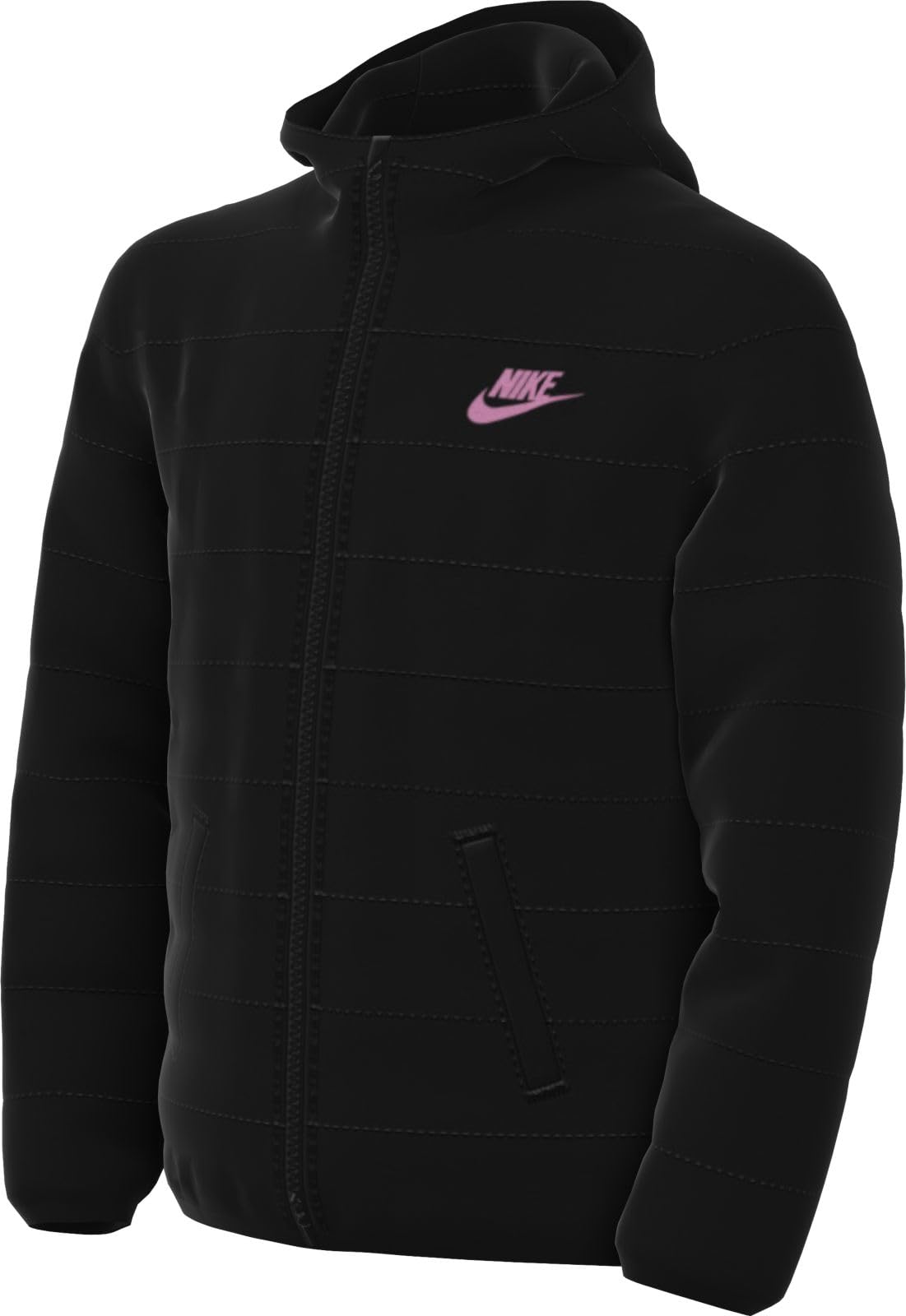NIKE K Nsw Low Synfl Jkt Adp Hip Length Hooded Jkt Unisex - Niños y jóvenes