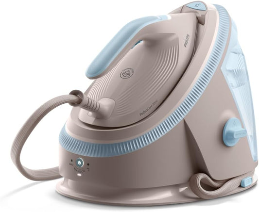 Philips 7000 Centro de Planchado OptimalTEMP, 8,5 bares, 1,5L, Beige
