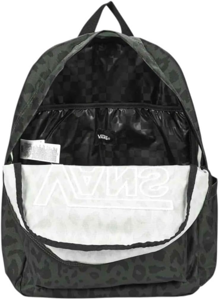 Vans MOCHILA OLD SKOOL DROP V PRINT GRIS CHARCOAL VN000H4ZH911 BACKPACK MACUTO BOLSA