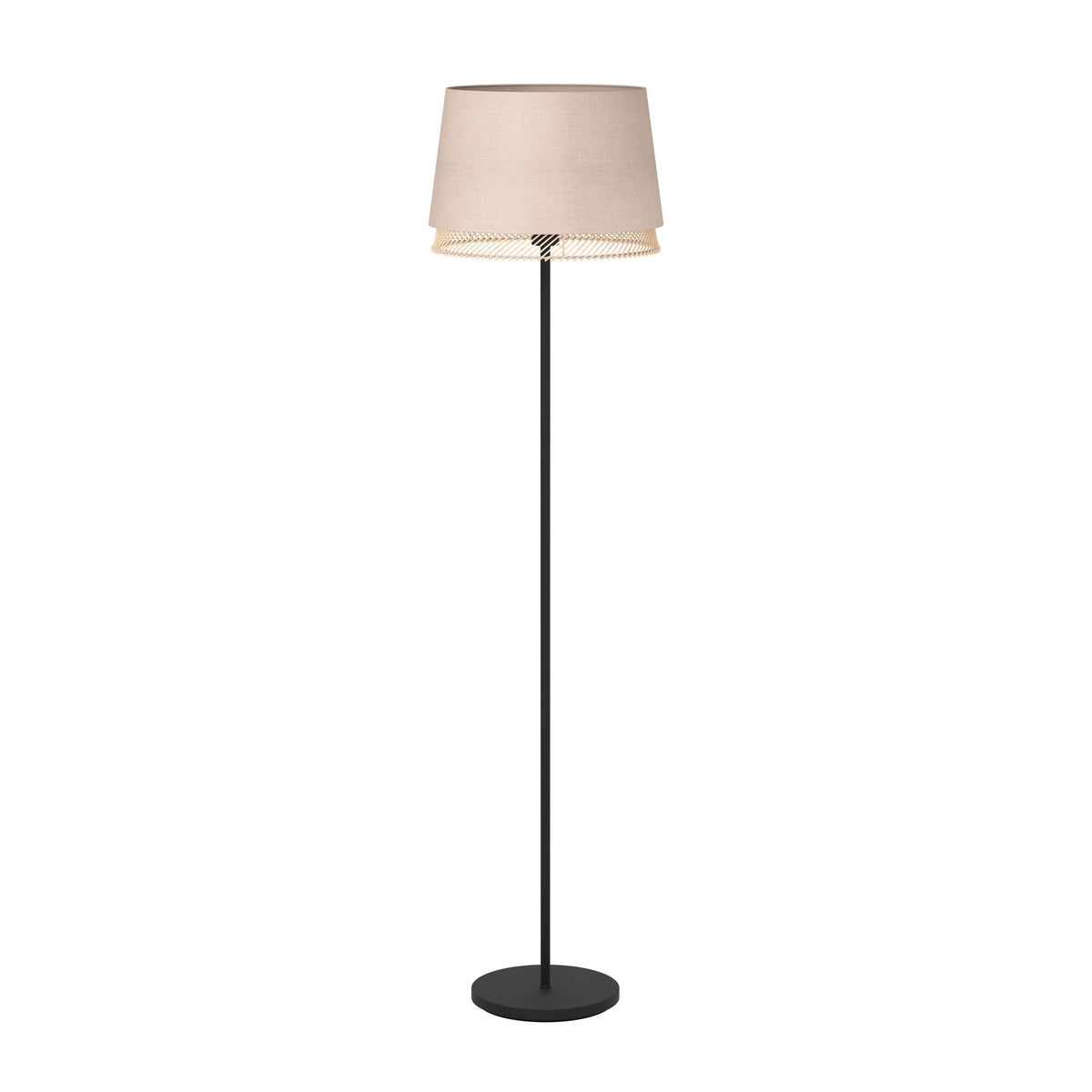 Eglo Tabley Lámpara de techo de estilo natural, adecuada para colocar