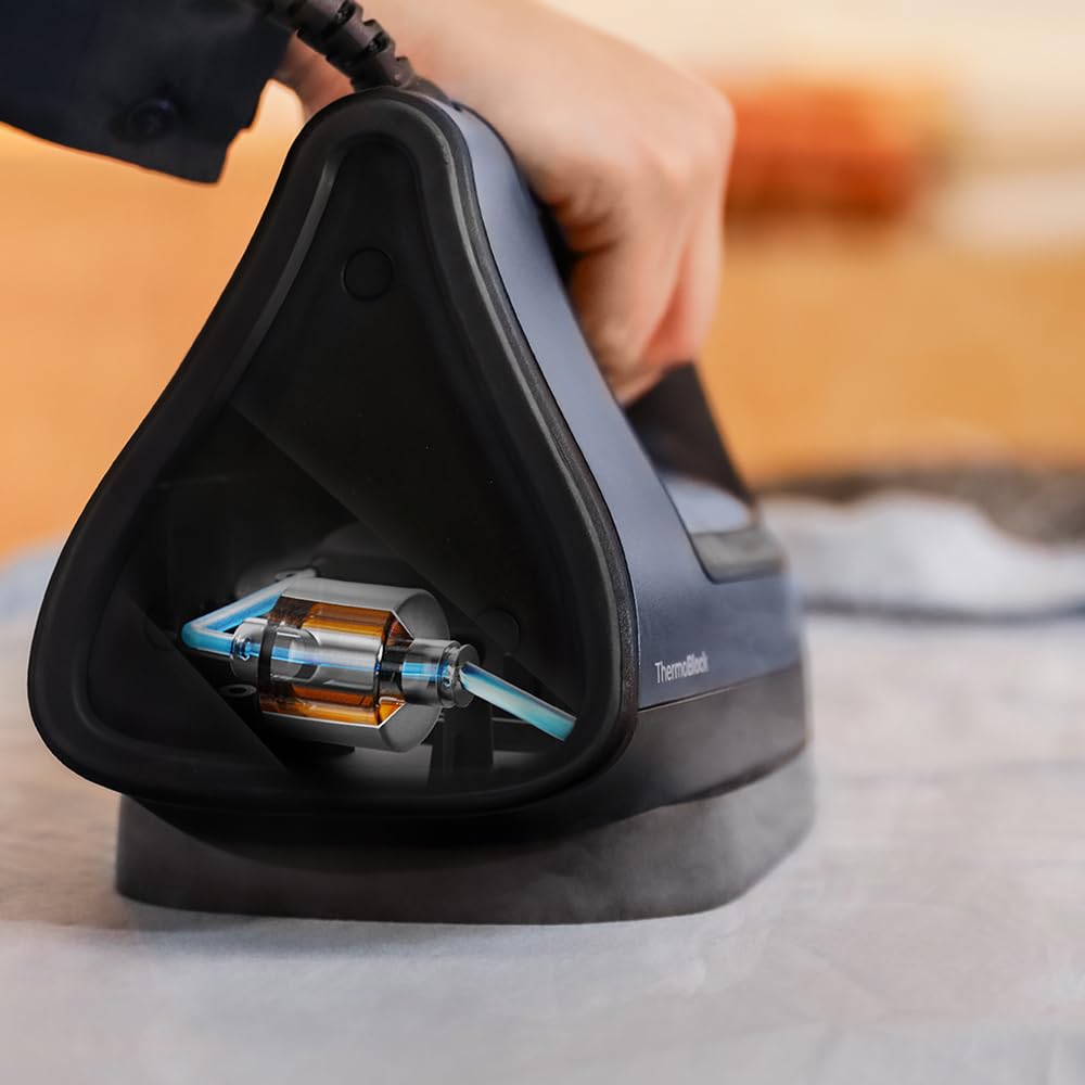 Cecotec Plancha Ropa Vapor 3D ForceAnodized 750 Smart. 3100W, Golpe de Vapor 200 g/min, Doble Suela Anodizada, Pantalla LCD, Antical, Autoapagado, Modo Eco, Depósito 400 ml