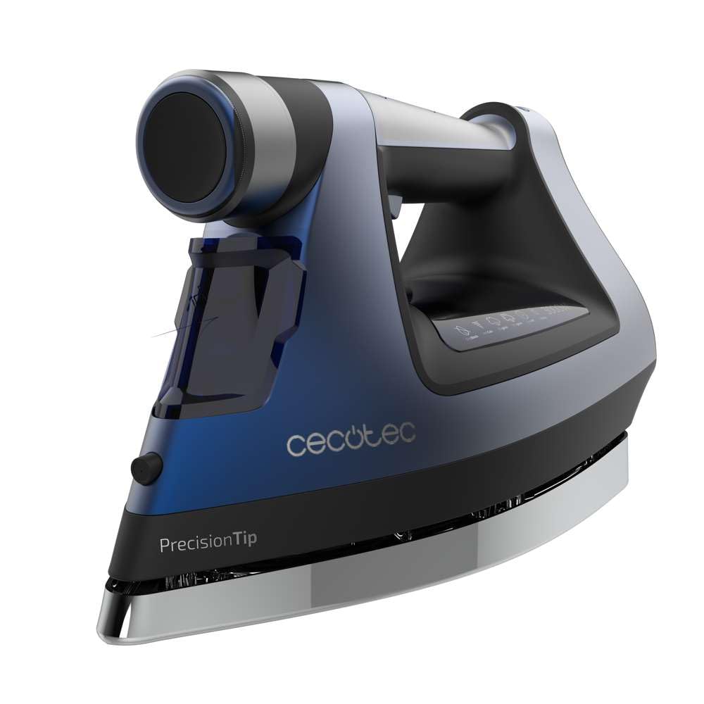 Cecotec Plancha Ropa Vapor 3D ForceAnodized 750 Smart. 3100W, Golpe de Vapor 200 g/min, Doble Suela Anodizada, Pantalla LCD, Antical, Autoapagado, Modo Eco, Depósito 400 ml
