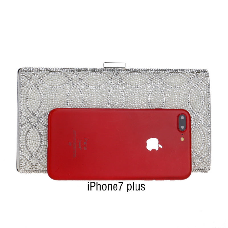 Cross-Border New Model Amazon Ebay Foreign Trade European and American Evening Bags Women's Banquet Dress Clutch Bags Evening Bags Light Luxury