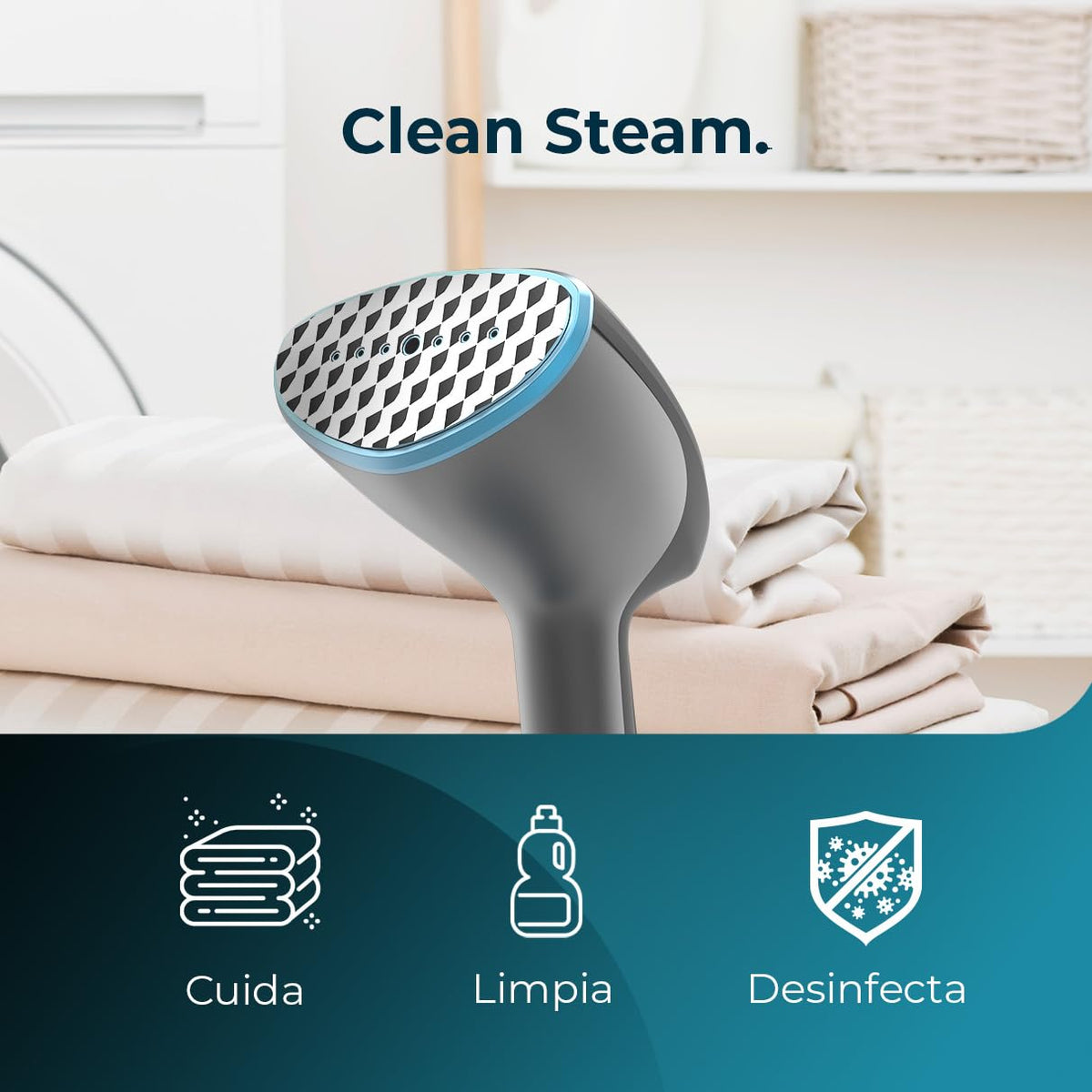 Cecotec Plancha Vertical IronHero 1800 Ultimate. 1800 W, Power Technology, Power Steam, Vapor Continuo de 28 g/min, Touch Control, Fast Steam, Clean Steam, Antigoteo, Auto Shut Off