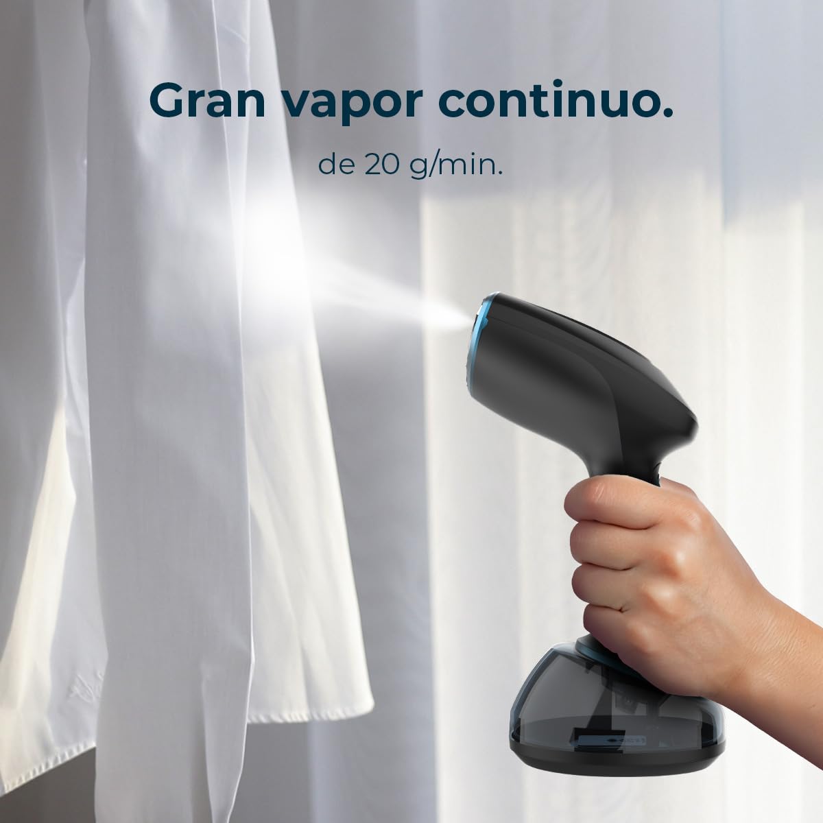 Cecotec Plancha Vertical IronHero 1800 Ultimate. 1800 W, Power Technology, Power Steam, Vapor Continuo de 28 g/min, Touch Control, Fast Steam, Clean Steam, Antigoteo, Auto Shut Off
