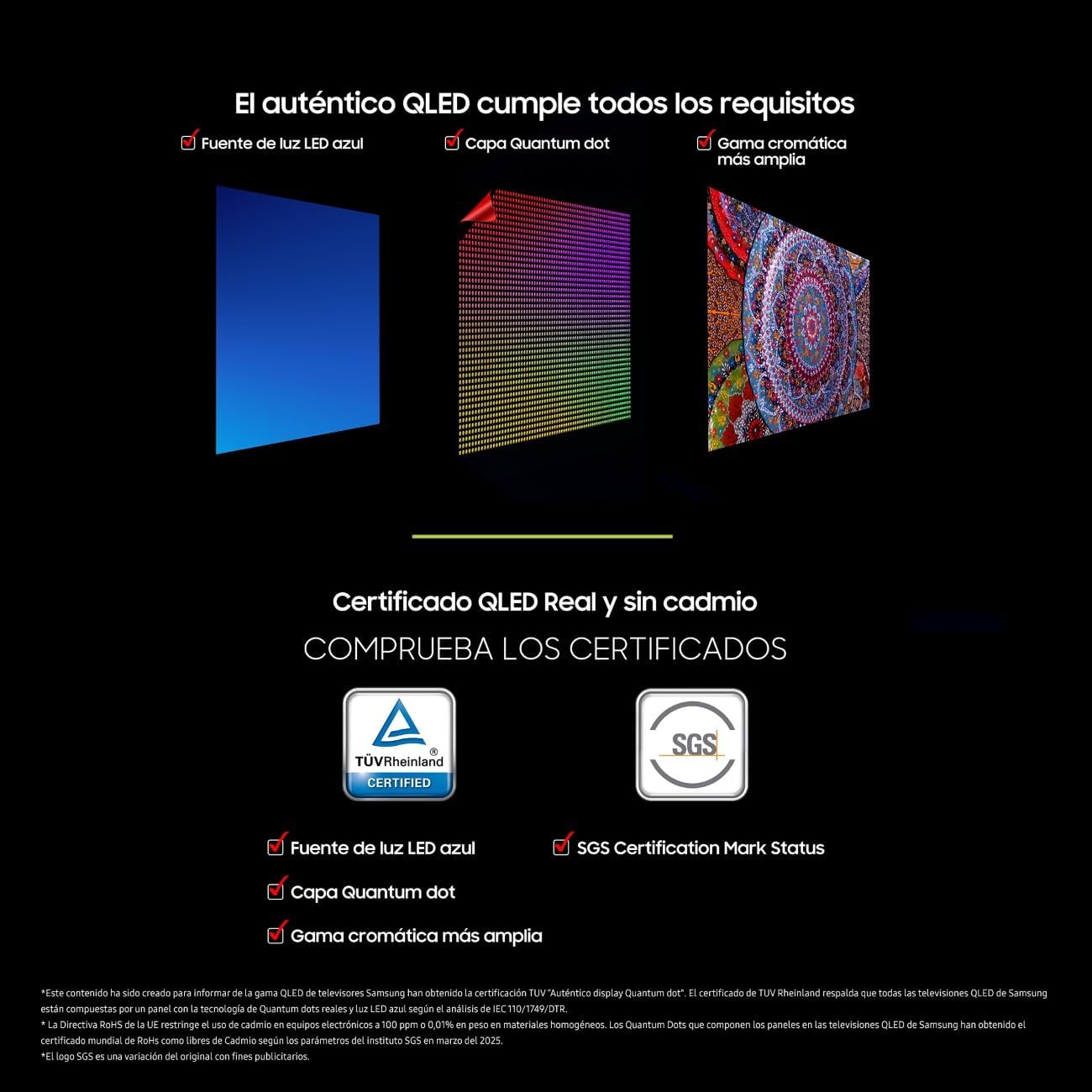 Samsung TV 65 Pulgadas QLED Q8F 4K Smart TV con Vision AI, 100% Volumen de Color con Quantum Dot, el auténtico Quantum Dot y Motion Xcelerator