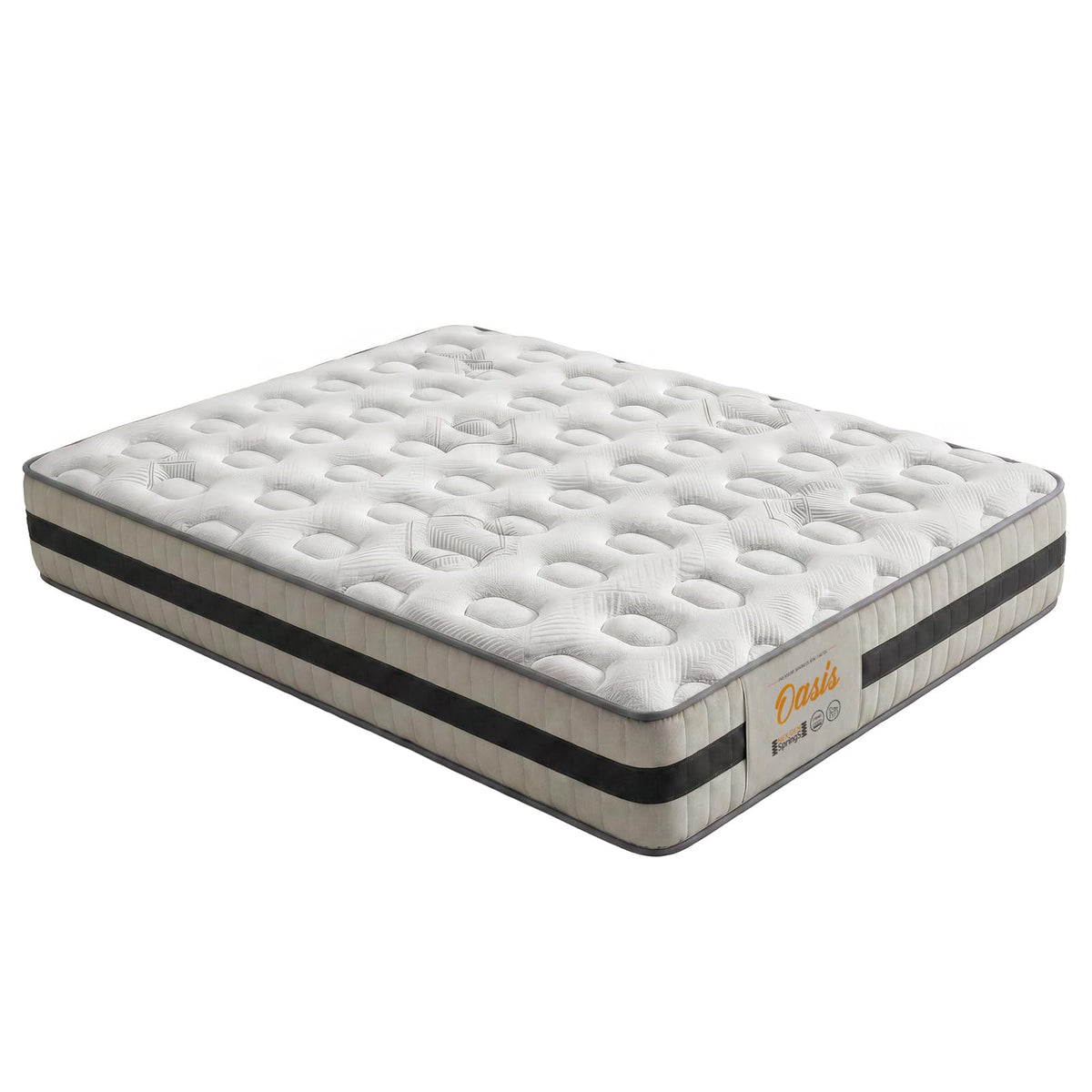 Duérmete Online - Colchón Viscoelástico Selene, Confort Óptimo, Soporte Ergonómico para la Espalda, Altura 30 cm, Alta Firmeza, Antiácaros, Antibacteriano e Hipoalergénico 90 x 190