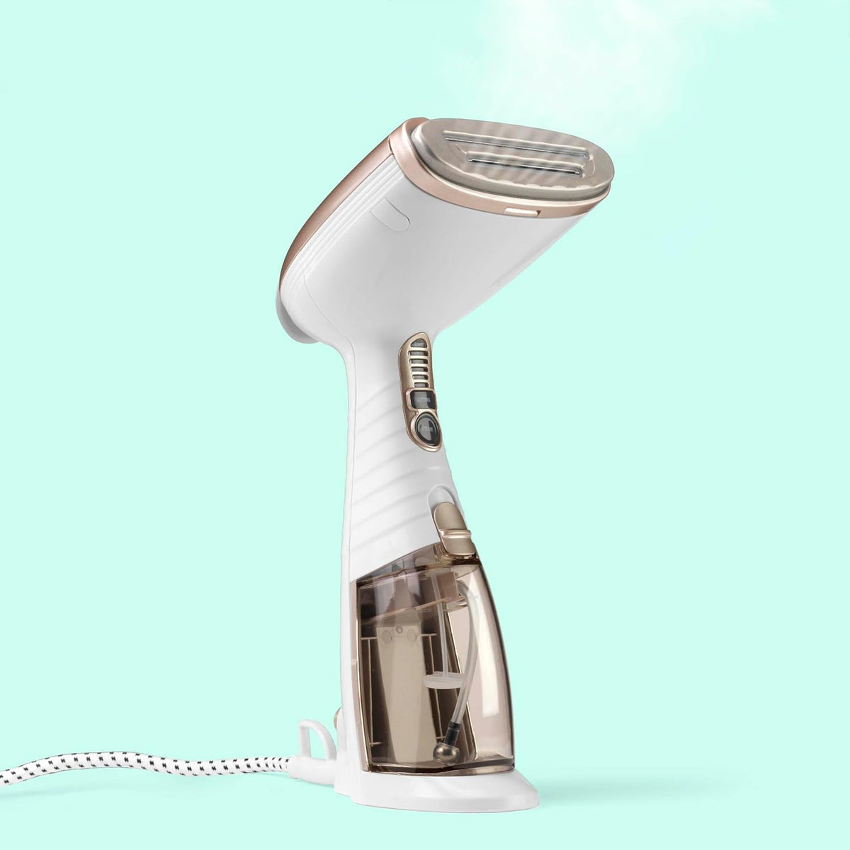 Conair GS59XE Plancha de vapor vertical Turbo ExtremeSteam, 1560 W, Tanque de agua 230 ml, Vapor continuo de 20 min, 5 ajustes de vapor, Ideal viajes y hogar