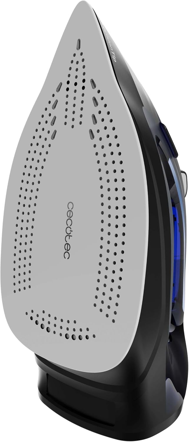 Cecotec Plancha de la Ropa Horizontal Vapor IronHero 3200 Vital. 3200W, Golpe de Vapor 270g/min, Vapor Continuo 70g/min, Suela Gran Resistencia con Deslizamiento Perfecto, Antigoteo