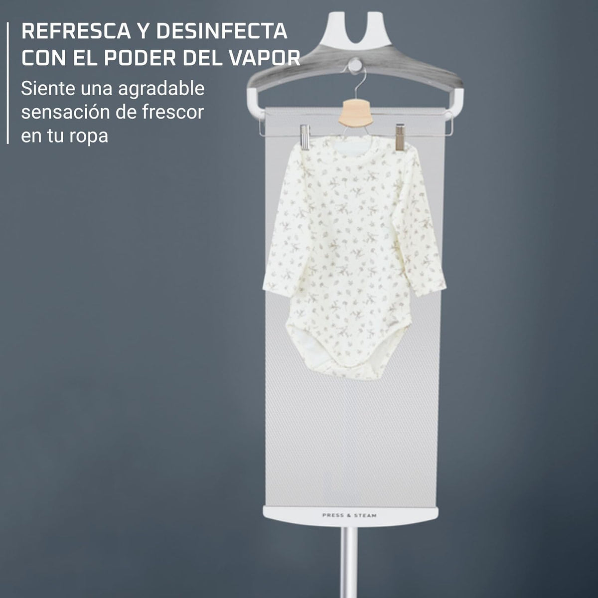 Rowenta Origin Home, Cepillo de vapor vertical, Potencia de 2000 W