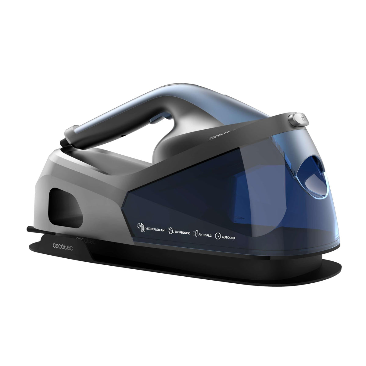 Cecotec Plancha Vertical de la Ropa Fast&Furious 4050 X-Treme. 1960W, Vapor Continuo 35g/min, Sistema Seguridad Auto Shut-Off, Accesorio Cepillo Incluido, Lista en 20 Segundos, Tanque 265ml