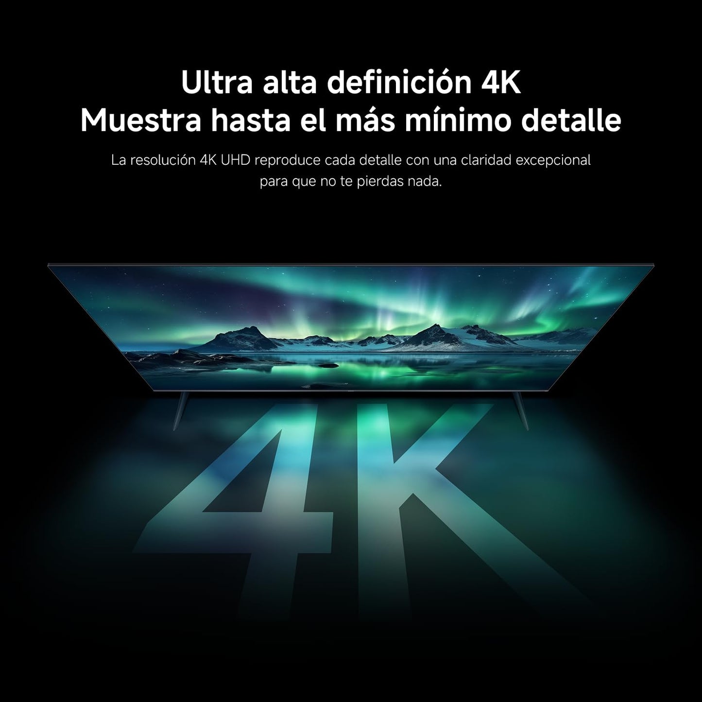 XIAOMI TV F Pro 75, 75 Pulgadas (190 cm), 4K UHD QLED, Smart TV, Fire OS8, Control por Voz Alexa, HDR10+, Modo Game Boost 120Hz, MEMC, Compatible con Apple AirPlay