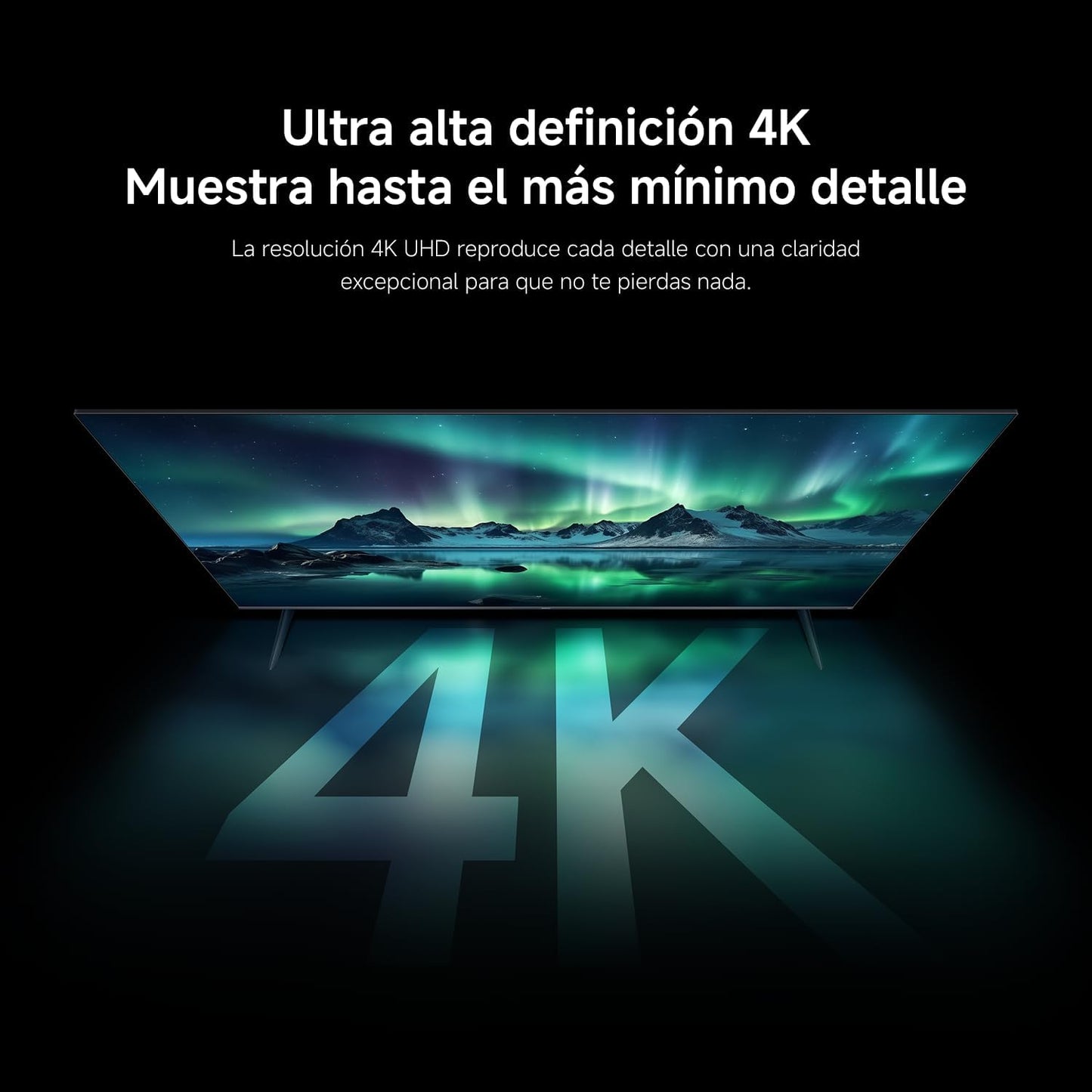 XIAOMI TV F Pro 75, 75 Pulgadas (190 cm), 4K UHD QLED, Smart TV, Fire OS8, Control por Voz Alexa, HDR10+, Modo Game Boost 120Hz, MEMC, Compatible con Apple AirPlay