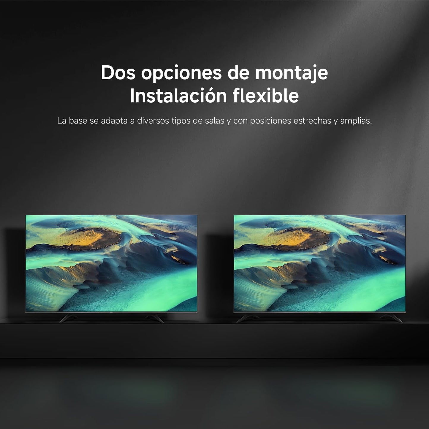 XIAOMI TV F Pro 75, 75 Pulgadas (190 cm), 4K UHD QLED, Smart TV, Fire OS8, Control por Voz Alexa, HDR10+, Modo Game Boost 120Hz, MEMC, Compatible con Apple AirPlay