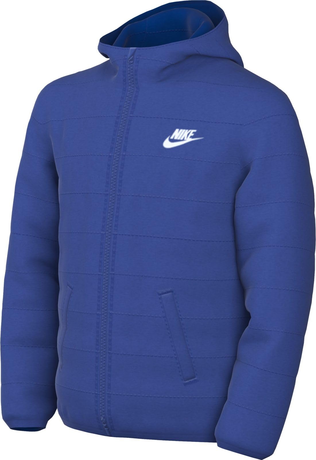 NIKE K Nsw Low Synfl Jkt Adp Hip Length Hooded Jkt Unisex - Niños y jóvenes