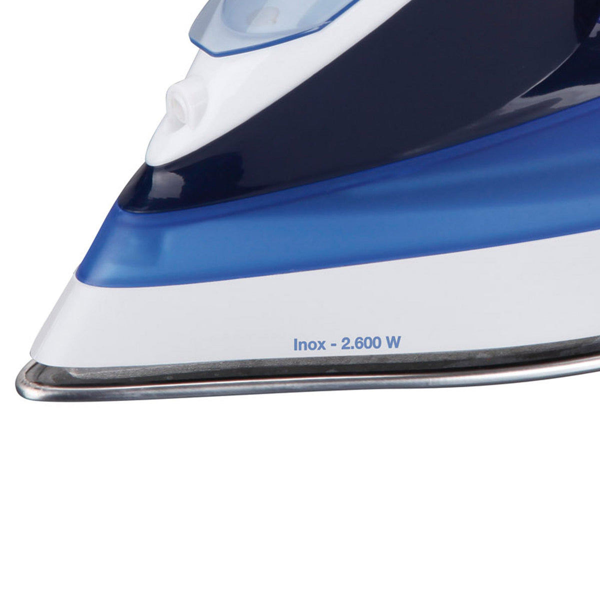 JATA PL225 - Plancha de Vapor Ropa 2200W con Golpe de Vapor 160 g, Vapor Vertical, Suela Acero Inoxidable, Sistema Antigoteo y Antical, Autolimpieza