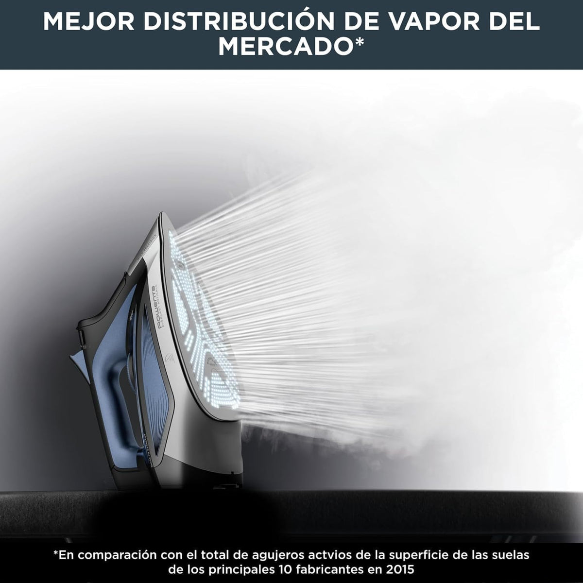 Rowenta Everlast Anticalc, Plancha de vapor, Golpe de vapor de 220 g/min