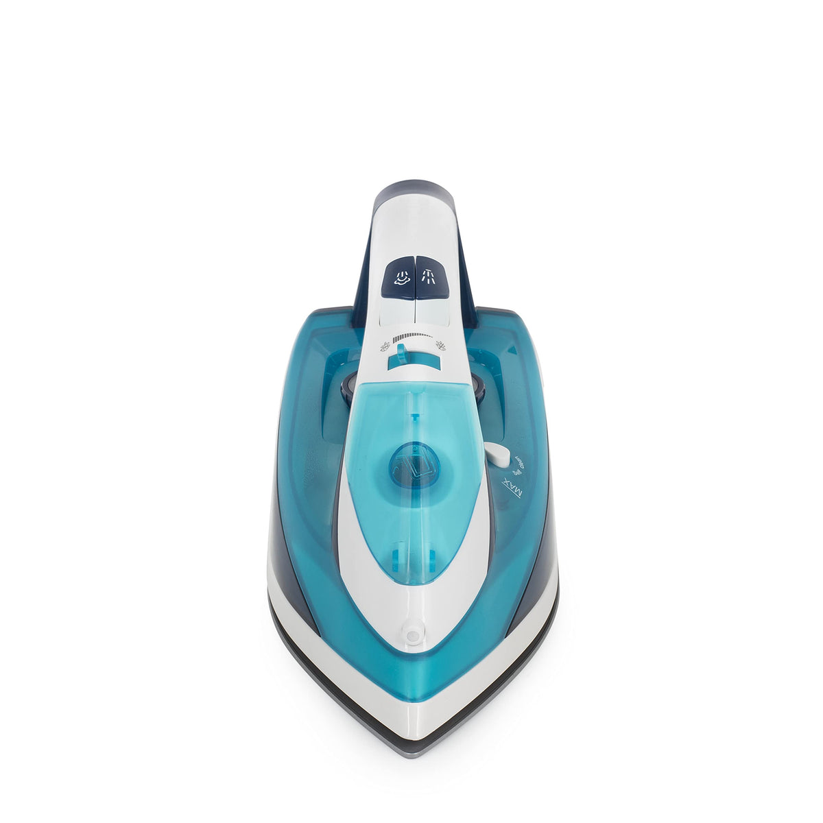 Tristar Plancha de Vapor, 2000 W, Suela de Cerámica, Ajustable, Vertical, Golpe hasta 70 g/min, Función de Autolimpieza, Depósito de Agua de 210 ml, Cable de 1,9 m, ST-8300, Azul