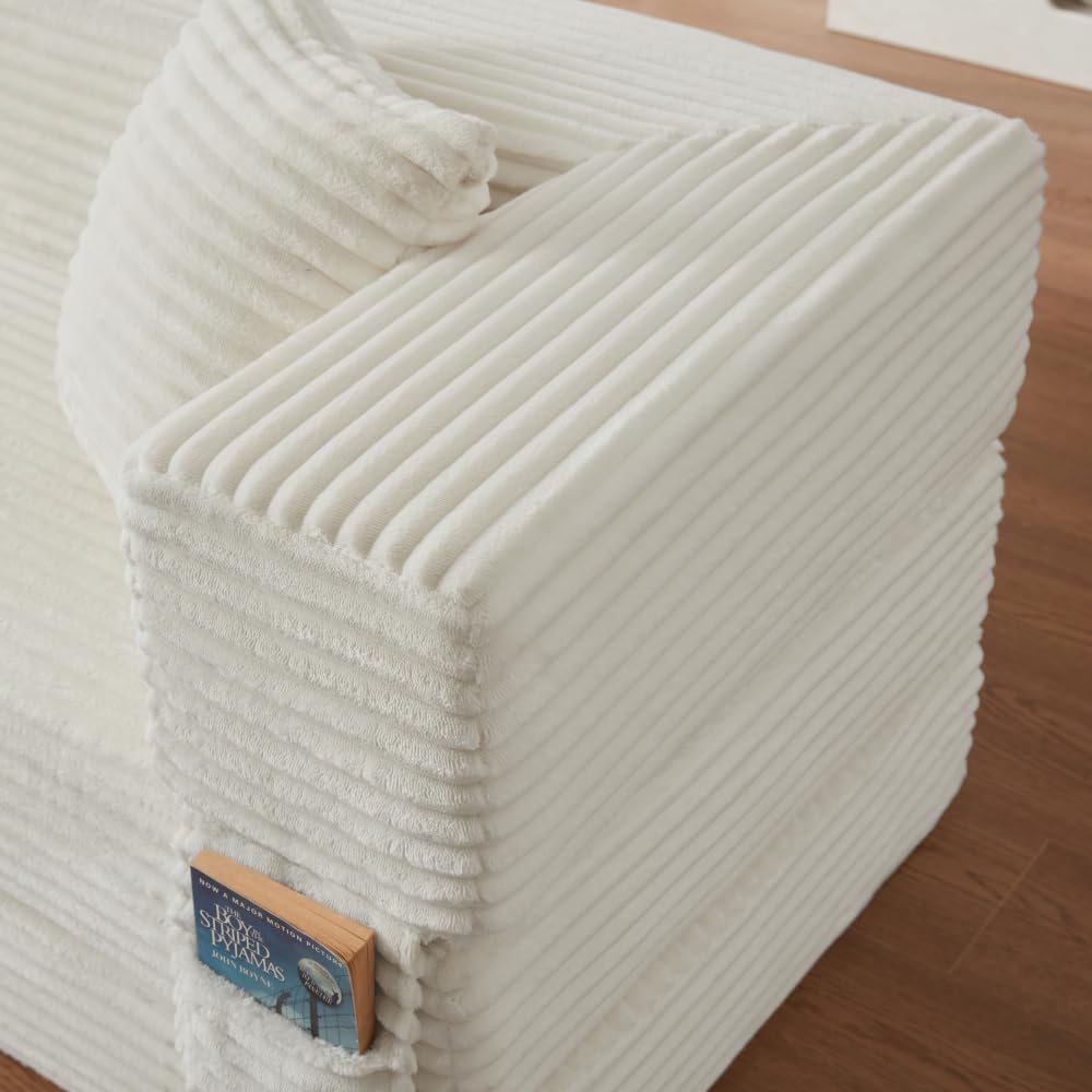 Sapgaks Sofá Convertible, Sofá Cama, Sofá 2 Plazas sin Marco, Sofá Plegable de Compresión, Diseño Cuadrado Clásico, No requiere Montaje (Verde-1)