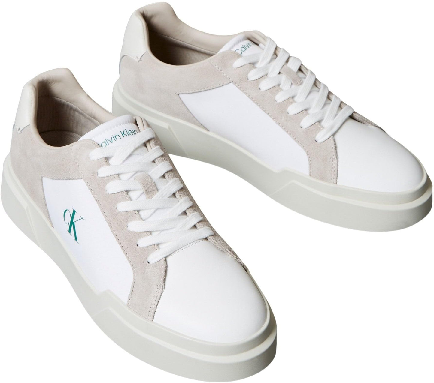 Calvin Klein Chunky Cupsole Laceup LTH Mix Ym0ym01348 Parte Superior bajaHombre