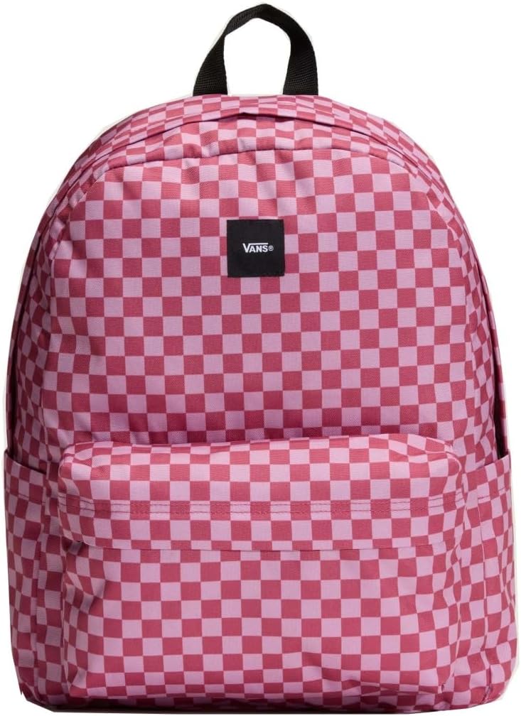 Vans Mochila unisex Old Skool Check, Pink Fizz, mediana, rosa Fizz, M