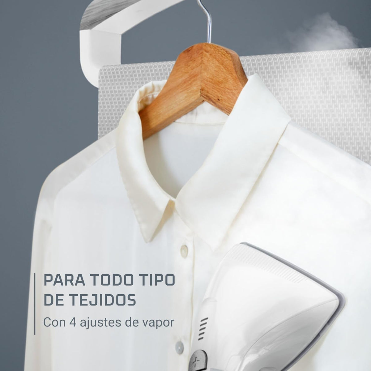 Rowenta Origin Home, Cepillo de vapor vertical, Potencia de 2000 W