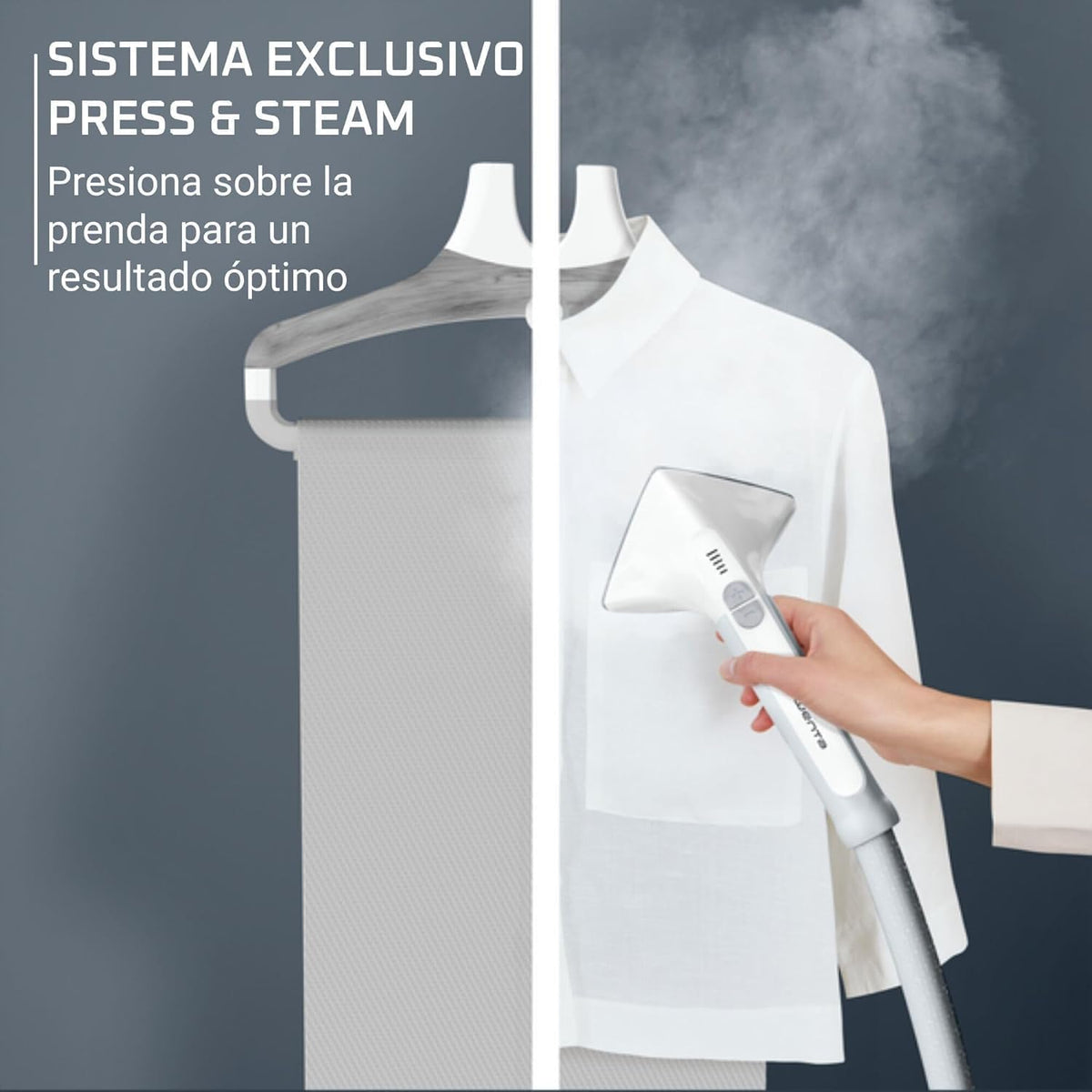 Rowenta Origin Home, Cepillo de vapor vertical, Potencia de 2000 W