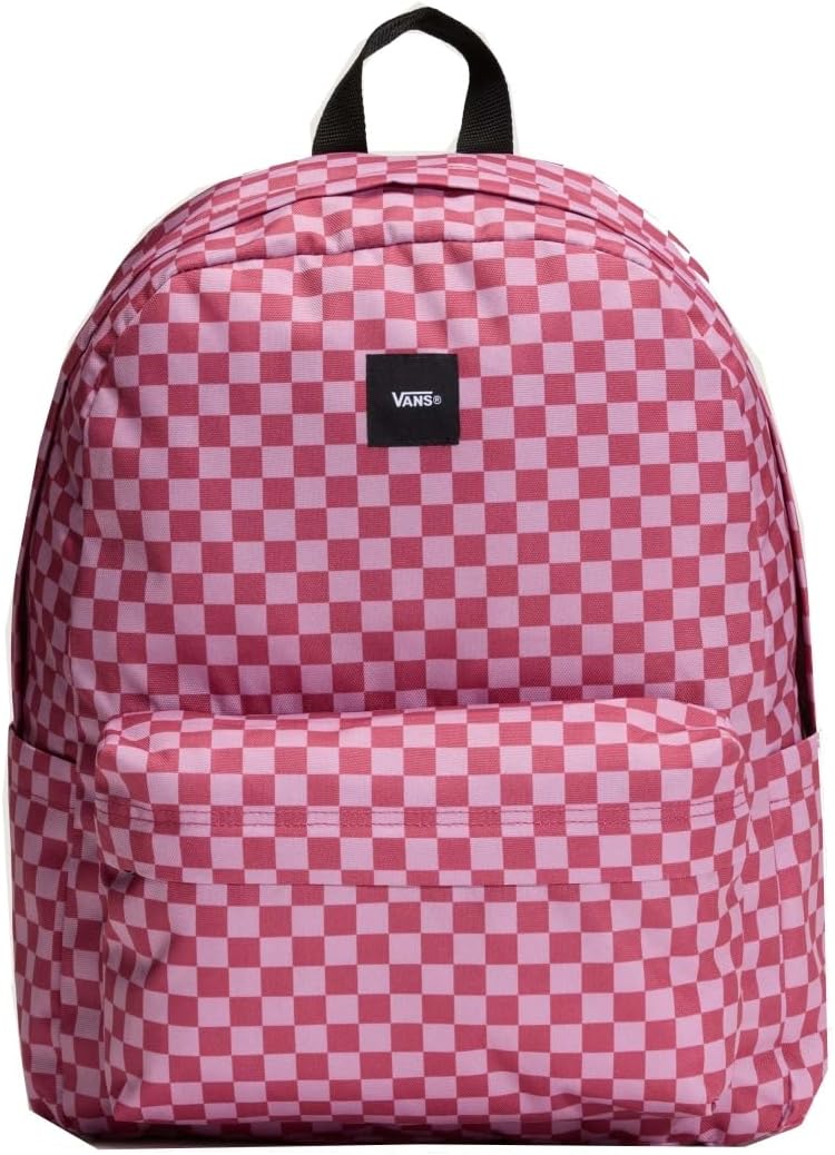Vans Mochila unisex Old Skool Check, Pink Fizz, mediana, rosa Fizz, M