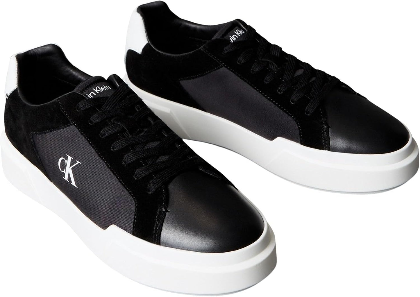 Calvin Klein Chunky Cupsole Laceup LTH Mix Ym0ym01348 Parte Superior bajaHombre