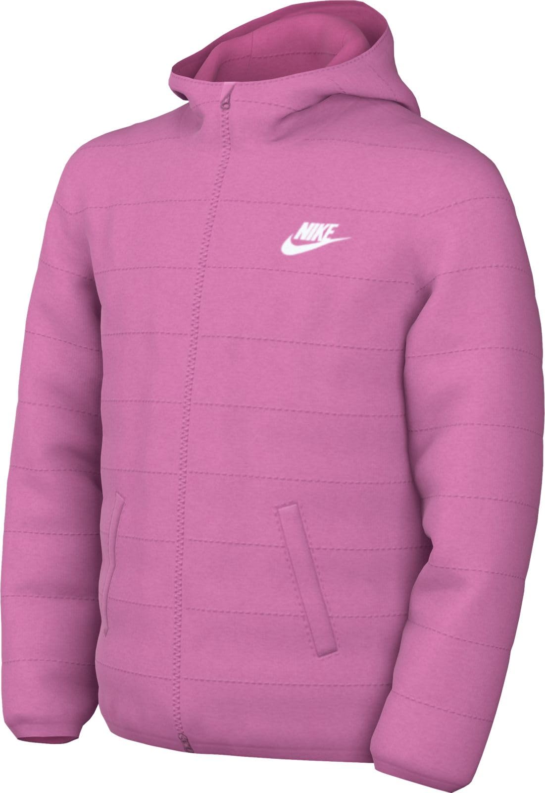 NIKE K Nsw Low Synfl Jkt Adp Hip Length Hooded Jkt Unisex - Niños y jóvenes