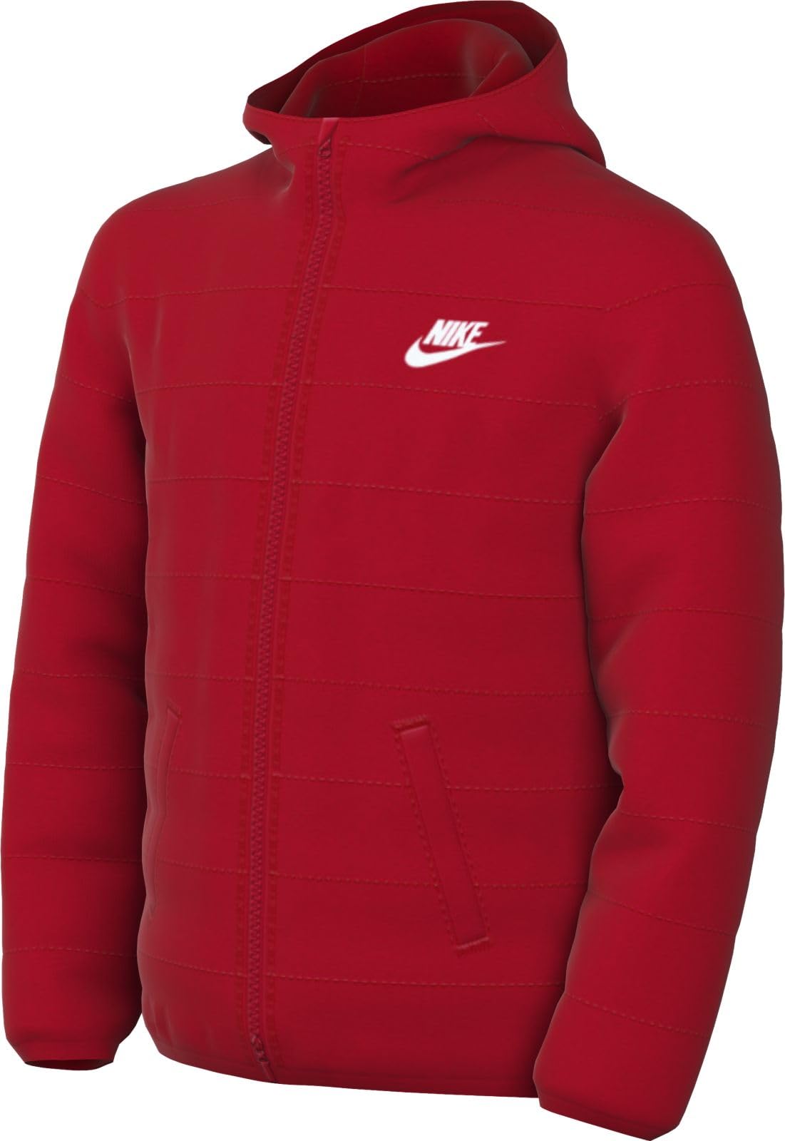 NIKE K Nsw Low Synfl Jkt Adp Hip Length Hooded Jkt Unisex - Niños y jóvenes