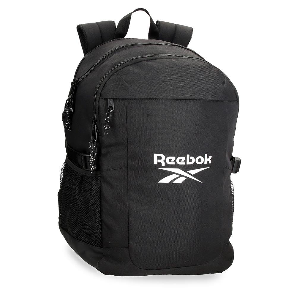 Reebok Carson Mochila para portátil, fabricada en poliéster, Tirantes anchos, ergonómicos y acolchados que se adaptan perfectamente a la espalda, Múltiples formas de usarlo, varios compartimentos