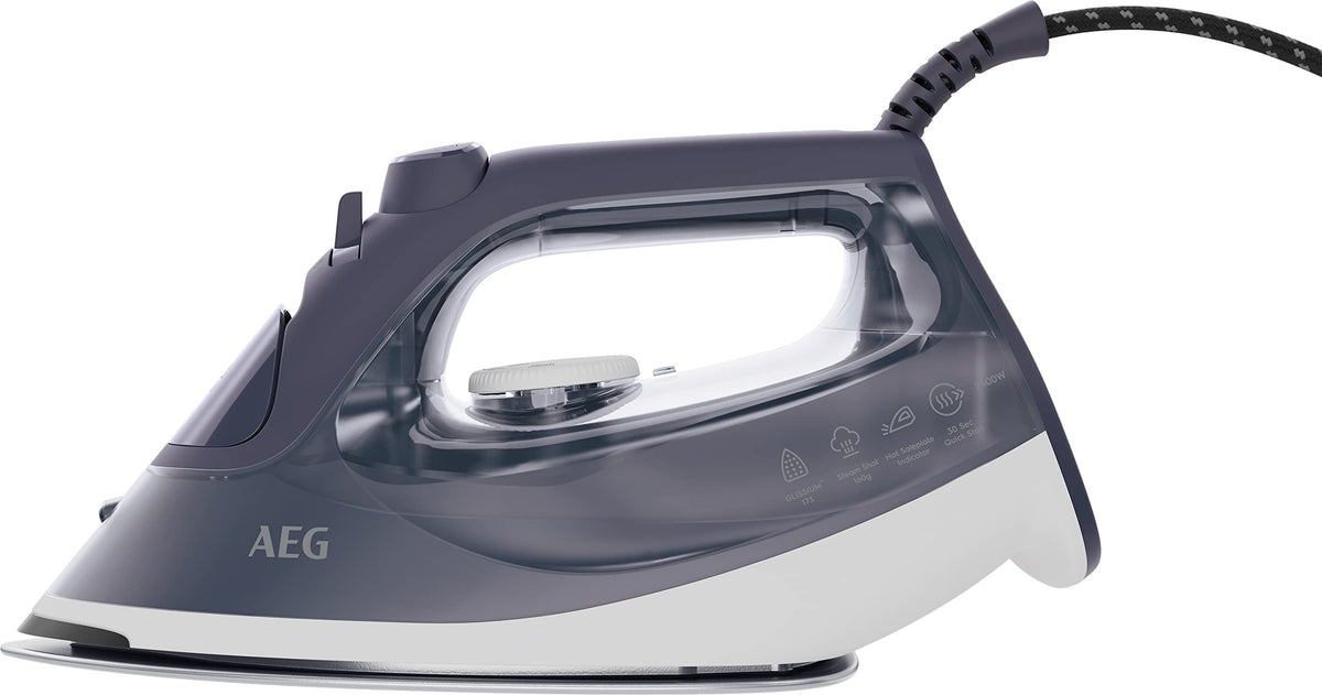 AEG Plancha de Vapor 2500 W SI6-1-4MN Azul